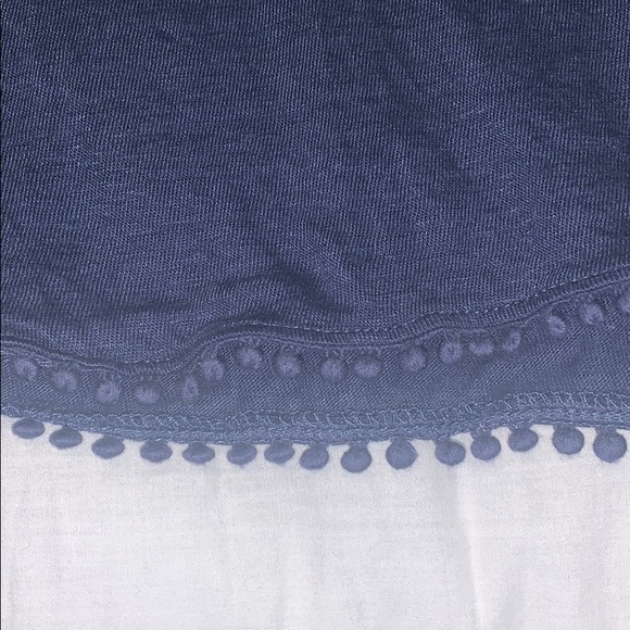 St. Tropez dark blue tank top - Picture 2 of 3